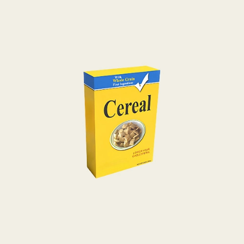 Breakfast Cereal Boxes
